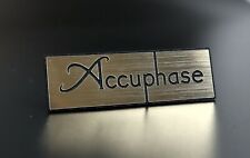 Accuphase logo 60 x 19 mm