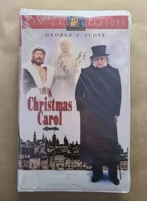 A Christmas Carol [1984] (VHS, 1995, Clamshell Case) - Image 1 of 3