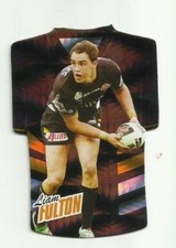 2010 NRL CHAMPIONS WESTS TIGERS LIAM FULTON JERSEY DIE CUT JDC191 CARD