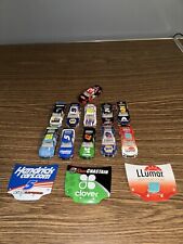 Lot Of 11 Loose NASCAR Chevy 1/64 Diecasts With 3 Hoods! 