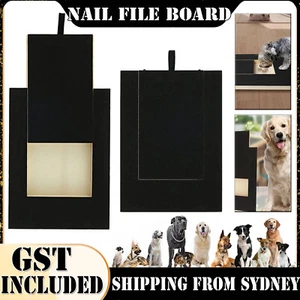 Dog Scratch Pad Nails Dog Nail File Scratching Board Nail Grinders Relax Toy AUS - Picture 1 of 12