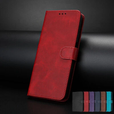 Wallet Flip Leather Case For Motorola Moto G04 G24 G04S G34 G45 G85 S50 Neo E14 - Image 1 of 4