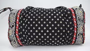 Vera Bradley Medium Duffel Bag in "Classic Black" Pattern - Picture 1 of 11