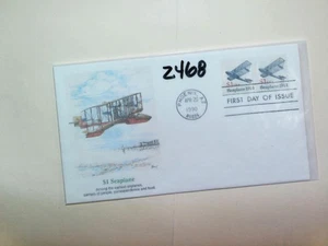U. S. FDC 2468 - hidroavión - Fleetwood caché - peine. ¡envío! - Imagen 1 de 1