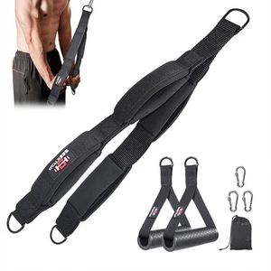 Cuerda de tríceps Seektop, accesorio de cable de cuerda de tríceps para gimnasio múltiple con mano de ejercicio... - Imagen 1 de 8