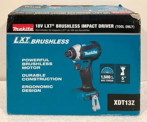 Makita XDT13Z 18 V LXT 1/4 Inch Brushless Cordless Impact Driver Tool Only - Picture 1 of 9