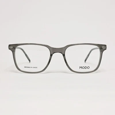 MODO Quincy | Gafas cuadradas hechas a mano en Brooklyn para hombre en cristal gris | 50 mm Foto 1 de 4