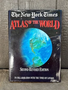 The New York Times Atlas Of The World Second Revised Edition Hardcover 1981 - Bild 1 von 20