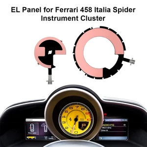 Juego de paneles EL para Ferrari 458 Italia Spider velocímetro calibre racimo - Imagen 1 de 6