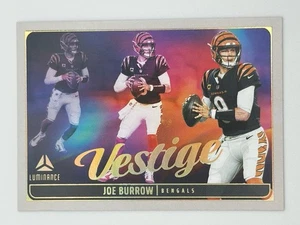 Panini Luminance Joe Burrow #13 2025 vestigio Cincinnati Bengals - Imagen 1 de 2