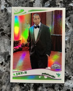 2006 TOPPS CHROME JAY Z MUSIC LEGEND REFRACTOR ROOKIE RC CARD #217 /999 RARE - Picture 1 of 2