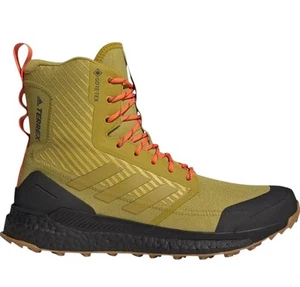 Adidas Men's 9.5 Terrex Free Hiker XPL GTX Parley Hiking Trail Boots Green - Picture 1 of 13