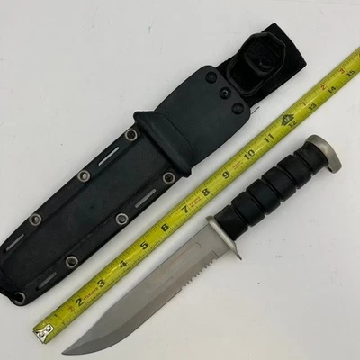 Frost Cutlery Combat Fighter 1 Bowie Hunting Knife with Sheath - Image 1 of 4
