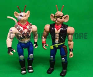 BIKER MICE FROM MARS - VINNIE + THROTTLE - GALOOB 1993 - Picture 1 of 2