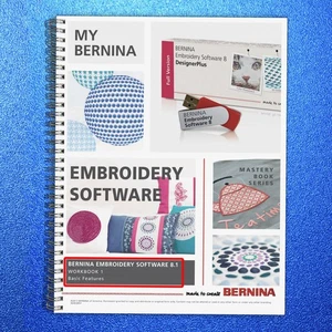 BERNINA Embroidery Software 8.2 WORKBOOK 3 ADVANCED FEATURES, LOOP BOUND, JACKET - Picture 1 of 12