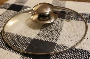 Kleiner Topf Pfanne Ersatz belüfteter Deckel 7-3/8" Außenkanten rund  - Bild 1 von 4