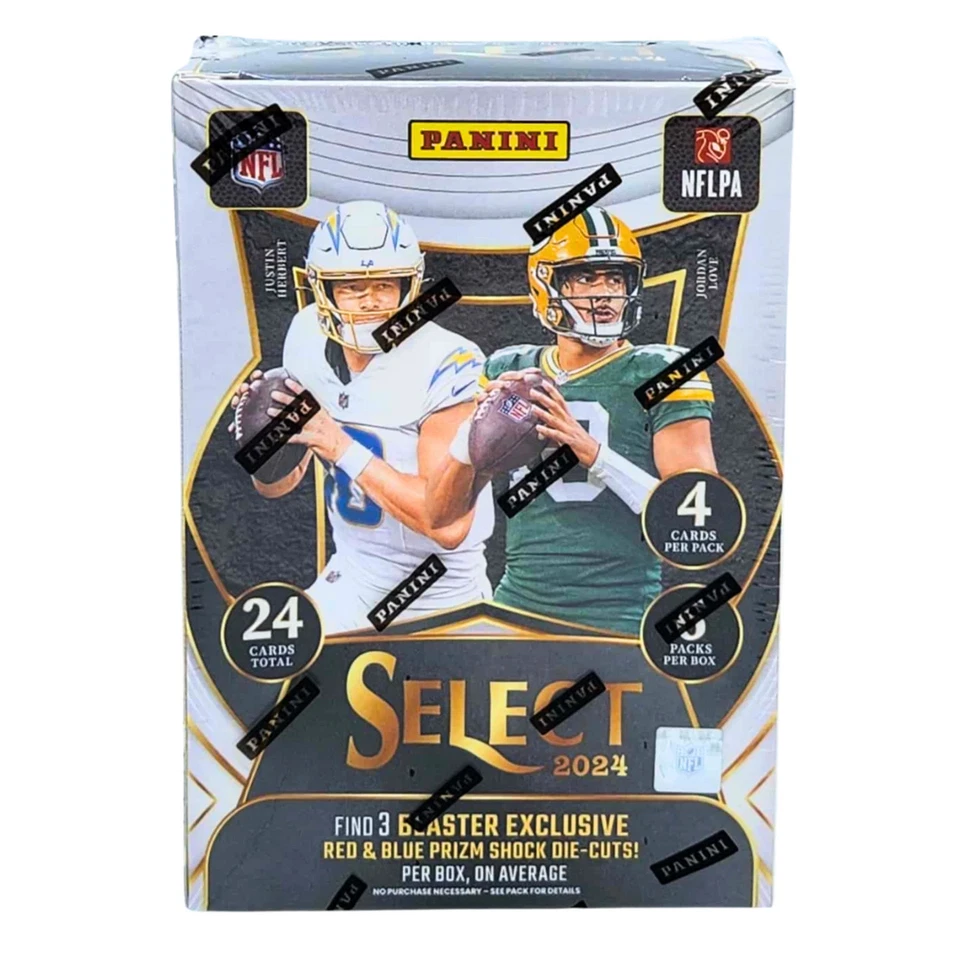 2024 Panini Select Football Blaster Box (Red & Blue Prizms)