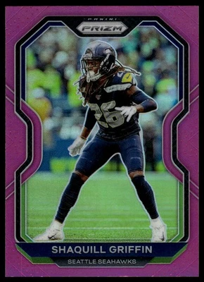 2020 Panini Prizm #298 Shaquill Griffin Prizm Pink - Image 1 of 2
