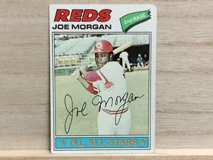 Tarjeta de béisbol 1977 Joe Morgan Topps # 100 - Imagen 1 de 8