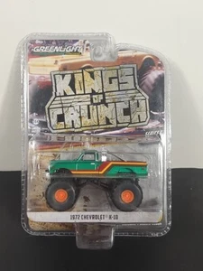 GREENLIGHT KINGS OF CRUNCH SERIES 1 1972 CHEVROLET K-10 GREEN MACHINE CHASE - Bild 1 von 11
