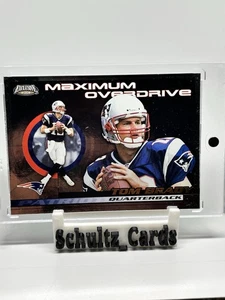 2002 Pacific Exclusive #21 Tom Brady Maximum Overdrive - Picture 1 of 7