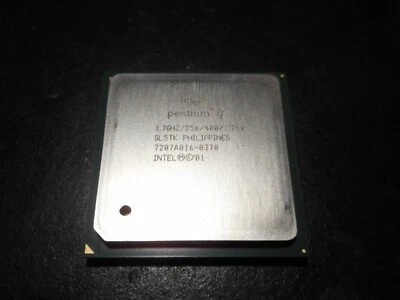 CPU Intel Pentium 4 1,7GHz- Cache 256 KB - Bus 400MHz - Immagine 1 di 4