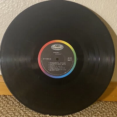 Gandalf Self Titled VG+ RARE ORIG PSYCH Vinyl ONLY No Cover INCREDIBLE - Image 1 of 3