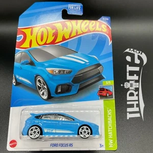 2022 Hot Wheels FORD FOCUS RS Blue 41/250 HW Hatchbacks 3/5 - Picture 1 of 2