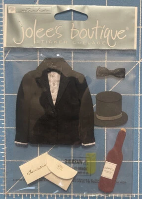 Jolee’s Boutique Stickers 3D GROOM TUXEDO WEDDING - Image 1 of 2
