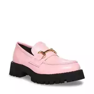 Steve Madden Damenschuhe Lando rosa Leder Halbschuh Größe 7,0 (LAND05S1) - Bild 1 von 6