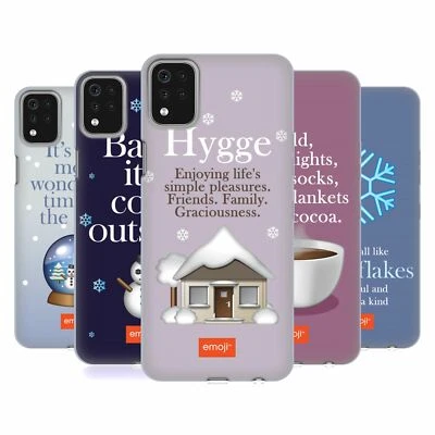 OFFICIAL emoji® WINTER QUOTES GEL CASE FOR LG PHONES 1 - Image 1 of 4