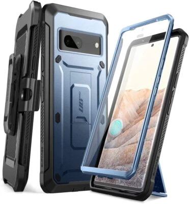 For Google Pixel 7, SUPCASE Dual-Layer Shock-Absorbing Frame Case + Screen Cover - Image 1 of 4