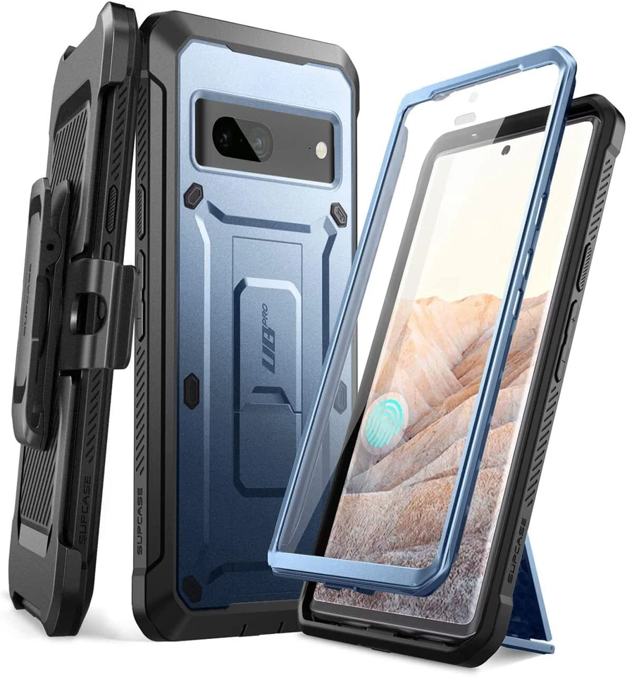 For Google Pixel 7, SUPCASE Dual-Layer Shock-Absorbing Frame Case + Screen Cover - Image 1 of 4
