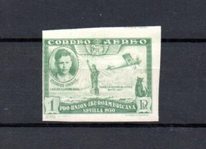 Spain 1930 old imperved airmail stamp Ibero-American exhibition nice MNH - Picture 1 of 2