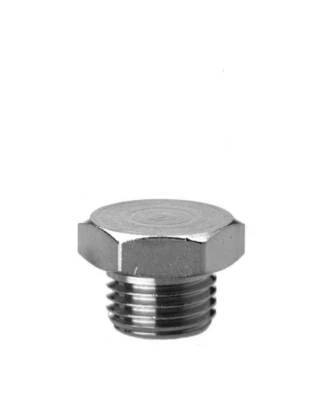 2611 1/8, BSP adaptor-blanking plug- 1/8 thread | Camozzi