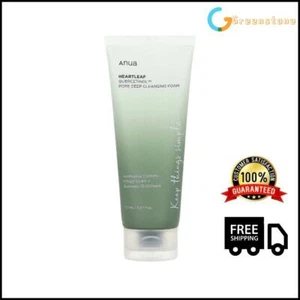 ANUA Heartleaf Quercetinol Pore Deep Cleansing Foam Mild Facial Cleanser 150ml - Picture 1 of 4