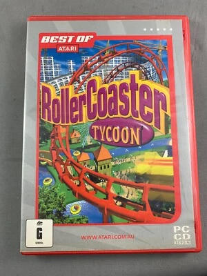 Roller Coaster Tycoon - Best of ATARI - PC CD ROM (L) - Image 1 of 3