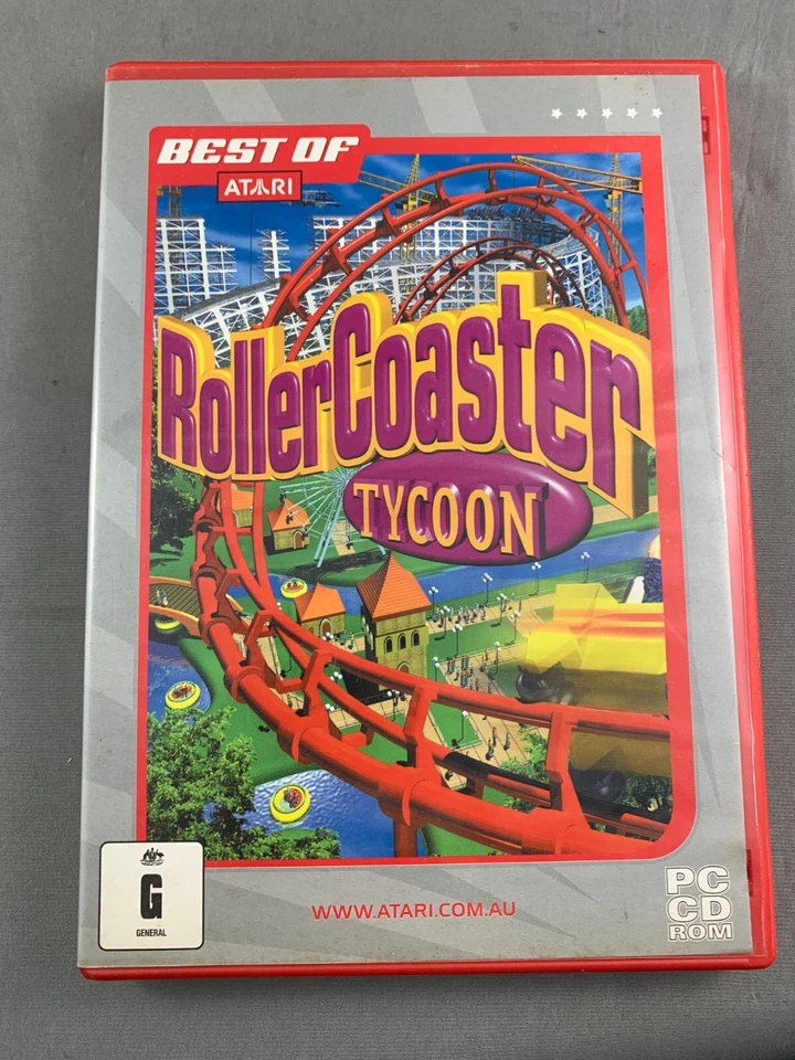 Roller Coaster Tycoon - Best of ATARI - PC CD ROM (L) - Image 1 of 3