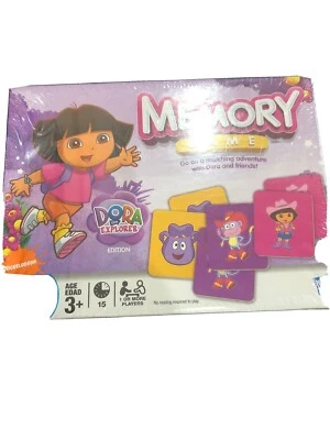 Hasbro Preschool Dora The Explorer Memory Game 2009 Nickelodeon New w Open Box - Image 1 of 4