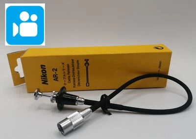 🎦VIDEO👀✨Unused✨  Nikon AR-2 Shutter Cable Release for F FTn FT From JAPAN - Image 1 of 4