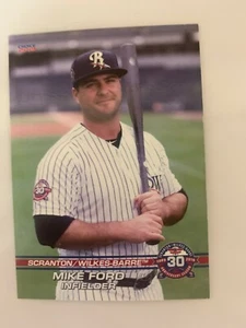 Mike Ford 2019 Scranton Wilkes Barre Team Card - Picture 1 of 1