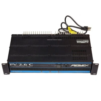VINTAGE Peavey PV 2.6C Stereo Power Amplifier Store Display *MADE IN USA* - Image 1 of 4