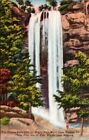 Postcard Toccoa Falls Two Miles From Toccoa Ga These Falls Are 25 Feet Higher...