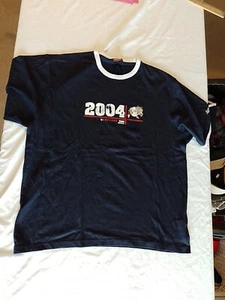 Men's T Shirt Admiral Size M Short Sleeves Blue 24077 - Picture 1 of 13