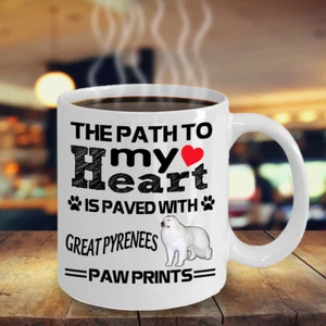 Great Pyrenees,Great Pyrenees Dog,Pyrenean Mountain Dog,Pyr,PMD,Coffee Mug,Cups - Picture 1 of 6