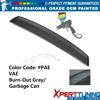 Fits 08-23 Dodge Challenger Trunk Spoiler Wing ABS Painted #PAE Burn-Out Gray Foto 1 de 4