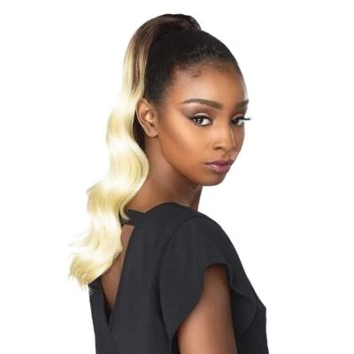 Cola de caballo instantánea Sensationnel - Ocean Wave 18" Foto 1 de 4