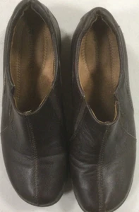 Zapatos planos de cuero Naturalizer marrón sin cordones para mujer talla 7M - Imagen 1 de 10