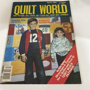 QUILT WORLD Magazine Vintage Issue From April 1982 - Picture 1 of 2