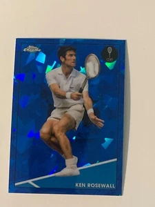 TENIS DE ZAFIRO KEN ROSEWALL #23 - 2021 TOPPS CROMADO - Imagen 1 de 1